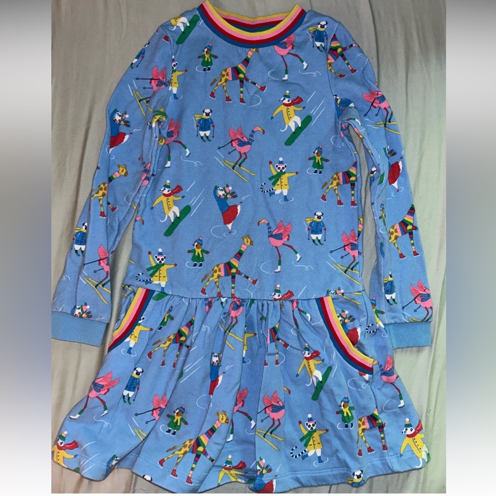 Mini Boden 9/10 sweatshirt dress